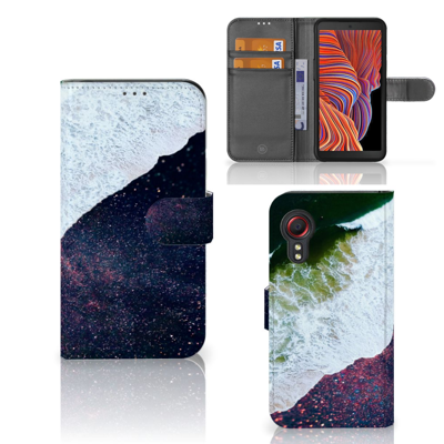 Samsung Galaxy Xcover 5 | Book Case | Sea in Space Samsung Galaxy Xcover 5 | Book Case | Sea in Space