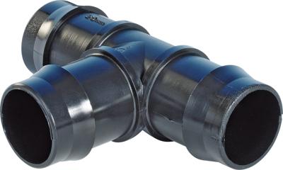 HoZelock T-stuk Ø 32mm - Universele Slangkoppeling voor Vijvers, Weerbestendig en Eenvoudige Installatie