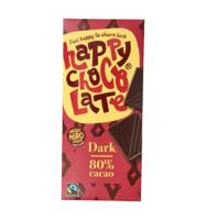 Happy Chocolate Dark 80% Cacao - thumbnail
