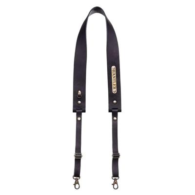 The Hantler Camera Neck strap Classic black / Brass The Hantler Camera Neck strap Classic black / Brass