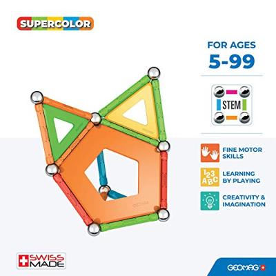 GEOMAG Supercolor Recycled Constructiespeelgoed - thumbnail