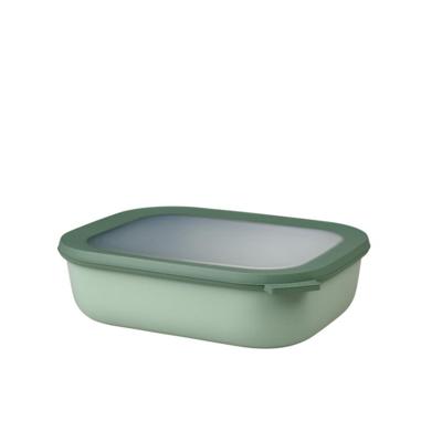 Mepal multikom cirqula rechthoekig 2000 ml nordic sage