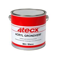4tecx Acryl grondverf wit 2,5ltr - thumbnail