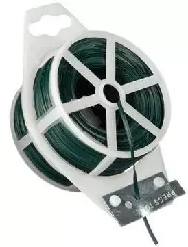 Nature bindband met metalen kern 100 m groen