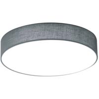 LED Plafondlamp - Plafondverlichting - Trion Lanago - 11W - Warm Wit 3000K - Rond - Mat Grijs - Aluminium - thumbnail