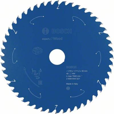 Bosch Accessories Bosch Power Tools 2608644521 Cirkelzaagblad 216 x 30 mm Aantal tanden: 48 1 stuk(s)