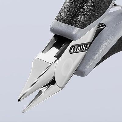 Knipex Zijsnijtang spitse platte kop 115 mm ESD - 7752115ESD