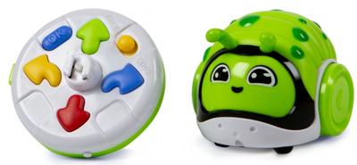 Clementoni robot rups (FR De NL) junior 11,5 x 11,5 cm groen Clementoni robot rups (FR De NL) junior 11,5 x 11,5 cm groen