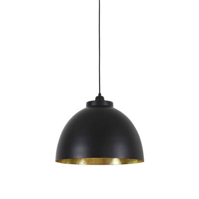 Light & Living Landelijke hanglampKylie zwart Ø 45cm - 3019412