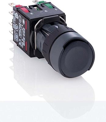 Schneider Electric XB6AA25B XB6AA25B Druktoets 250 V 3 A Moment (l x b x h) 57 x 18 x 18 mm IP65 1 stuk(s)