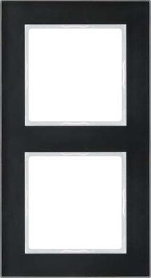 Jung A Creation afdekraam 2-voudig glas zwart
