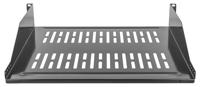 Intellinet 712514 19 inch Apparaatbodem voor patchkast 2 HE Vast inbouw Geschikt voor kastdiepte: vanaf 600 mm Zwart - thumbnail