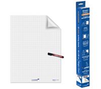 Magic-Chart Legamaster flipchart 600x800mm wit met ruit 25 vel - thumbnail