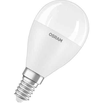 OSRAM HOMELIGHTING 4058075832121 LED-lamp Energielabel F (A - G) E14 Kogel 7.5 W = 60 W Warmwit (Ø x l) 47 mm x 89 mm 1 stuk(s)