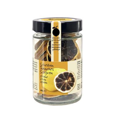 Zwarte Citroen Schijfjes gedroogd - 40 gram