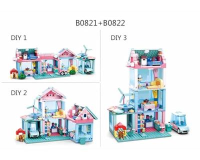 Sluban New Neighbours (Girl's Dream) bouwstenen set