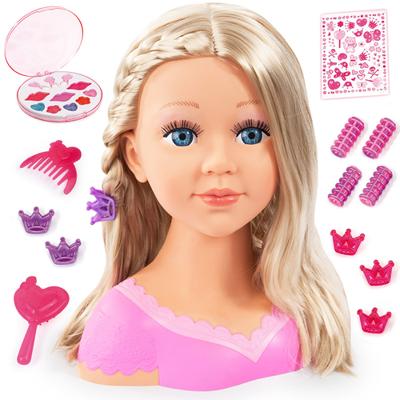 Buste Reig Charlene Super Model Haar en make-up Blonde Pruik - thumbnail