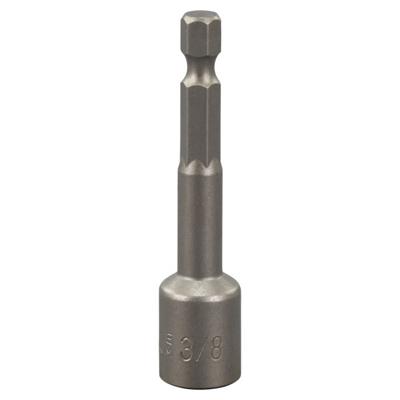 Makita Accessoires Dopsleutel 3/8"x65mm mag 1/4" - P-06018