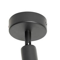 QAZQA Moderne spot zwart met goud - Lofty - thumbnail