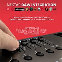 Nektar IMPACT LX49 MIDI toetsenbord 49 toetsen USB Zwart - thumbnail