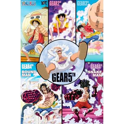 Poster One Piece - Gears History 61x91,5cm