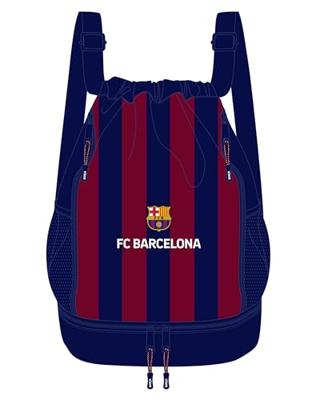 Schoolrugzak F.C. Barcelona 24/25 Kastanjebruin Marineblauw 35 x 40 x 1 cm Zak