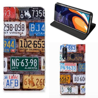Samsung Galaxy A60 Stand Case Kentekenplaten Samsung Galaxy A60 Stand Case Kentekenplaten