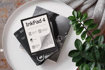 PocketBook InkPad 4 e-book reader Touchscreen 32 GB Wifi Zwart, Zilver