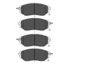 Remblokken set KBP8020 - thumbnail