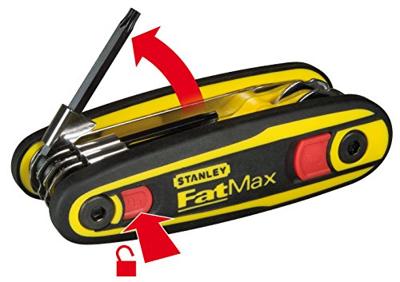 Stanley 0-97-553 FatMax™ Vergrendelbare Stiftsleutelset (Torx) - thumbnail