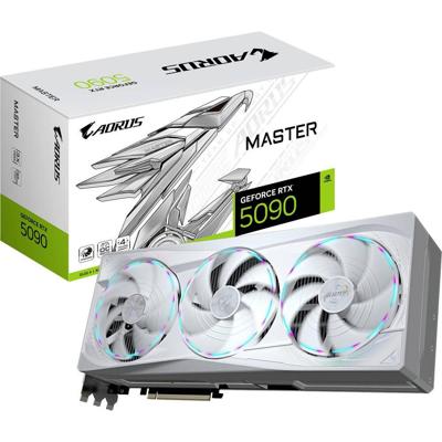 Gigabyte Nvidia GeForce RTX 5090 Videokaart GeForce RTX 5090 32 GB GDDR7-RAM PCIe x16 HDMI 2.1, DisplayPort 2.1 Gigabyte Nvidia GeForce RTX 5090 Videokaart GeForce RTX 5090 32 GB GDDR7-RAM PCIe x16 HDMI 2.1, DisplayPort 2.1