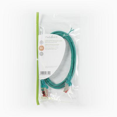 Nedis CCGP85221GN10 Cat6 S/ftp-netwerkkabel Rj45 Male - Rj45 Male 1,0 M Groen