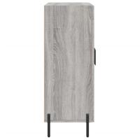 Dressoir 69,5x34x90 cm bewerkt hout grijs sonoma eikenkleurig - thumbnail