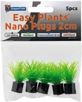 Superfish Easy Plants Nano Plug 2cm - 5 Mini Kunstplantjes voor Nano Aquarium Decoratie - thumbnail