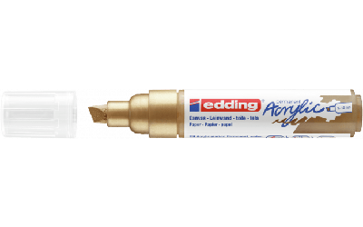 Edding 5000 • acrylmarker breed rijkgoud