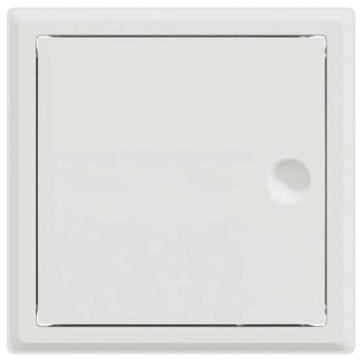 Toegangs paneel 2 pcs Wit 20 x 20 cm staal Toegangs paneel 2 pcs Wit 20 x 20 cm staal