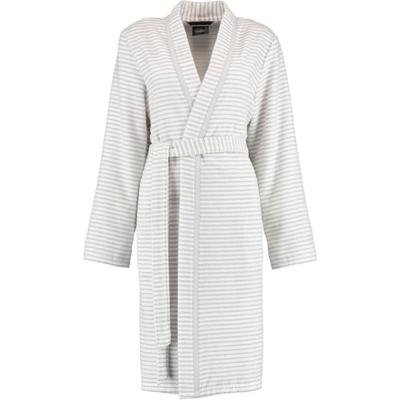 Cawö Cawö Dames Badjas 1214 Weiss-silber 44