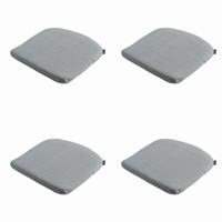 Zitkussen Basic grijs 46 cm x 48 cm (4 stuks) Madison - Madison - thumbnail