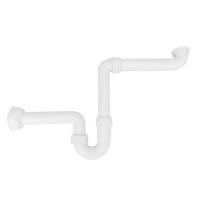 Sifon Ruimtebesparend voor Gootsteen Riko 1 1/2"x40 mm Wit - thumbnail