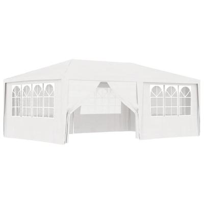 VidaXL Partytent met zijwanden professioneel 90 g/m² 4x6 m wit