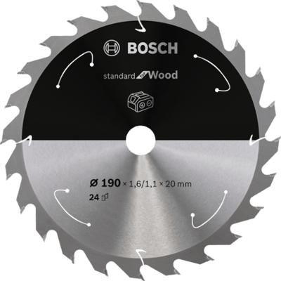 Bosch Accessoires Cirkelzaagblad St Wood 190X20X1.6/1.1X24T - 2608837704