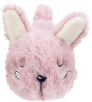 Trixie Pluche Haas Met Tpr Ring Voor Puppy-27 CM - thumbnail