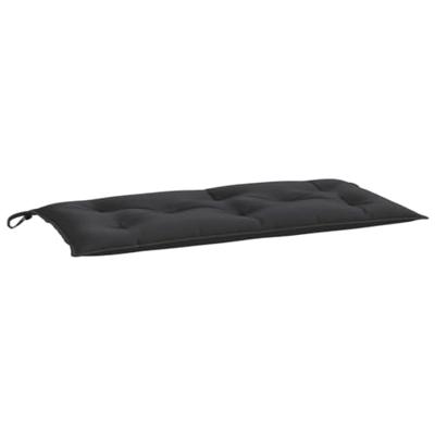 VidaXL Tuinbankkussen 110x50x7 cm oxford stof zwart VidaXL Tuinbankkussen 110x50x7 cm oxford stof zwart