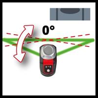 Einhell TE-LL 360 G Kruislijnlaser Zelfnivellerend - thumbnail