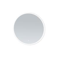Brauer Jade Spiegel - Rond - Diameter 70 cm - met Directe LED-Verlichting - Dimbaar - met Touchbediening - thumbnail
