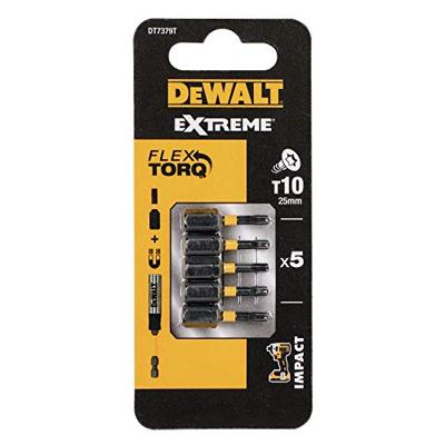 DeWALT DT7379T Extreme Impact Torsion Schroefbits T10 25mm VE=5