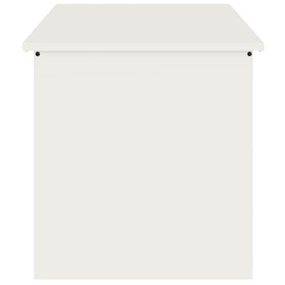 Buitenopslagdoos Wit 100 x 50.5 x 50 cm Koudgewalst staal