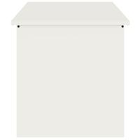 Buitenopslagdoos Wit 100 x 50.5 x 50 cm Koudgewalst staal - thumbnail