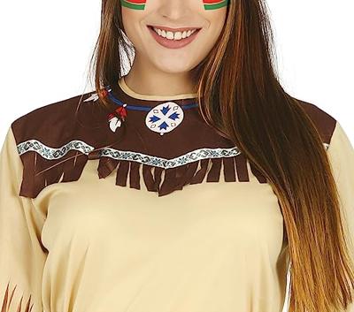 Vrouwelijk indianen kostuum