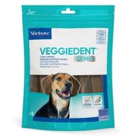 Virbac Veggiedent kauwstrips hond M 10-30kg (15 st). 1 verpakking - thumbnail